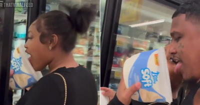 Couple Who Licked Tub Of Ice Cream Before Putting It Back In Supermarket Freezer Now Being Investigated By Police