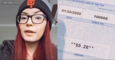 Bartender Shares Video Of Paycheck Which Shows She Only Made $9.28 For 70 hours' Work