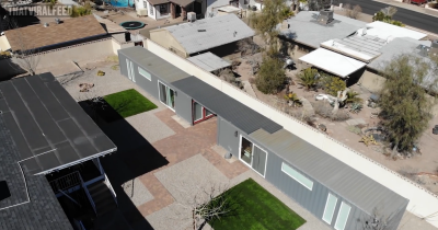 Parents Spent $100k On Container Homes For Daughters So They Can Live In The Backyard Independently