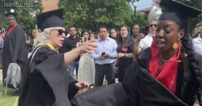 College Student Snatches Mic From Administrator To Vent Her Anger On Graduation Day