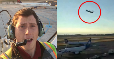 Baggage Handler Richard Russell With No Aviation Experience Stole Alaska Airlines Plane From Airport And Took Off In It