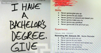 31 Bizarre Things People Added on Their Resumes That Left Recruiters Shocked