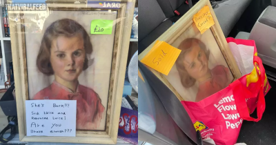 Mystery Of ‘Possibly Cursed’ Painting Spotted Back On Sale After Being Returned Twice