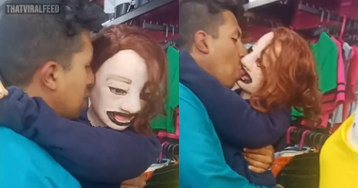 Man Who 'Married' Rag Doll Takes 'Wife' Shopping But Creeps Out Fans With Odd Stunt