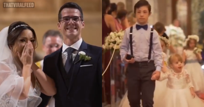 Groom Surprises Bride By Having Her Students With Down Syndrome Show Up As Ring Bearers