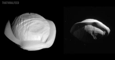 NASA Publishes Never-Before-Seen Photos Of ‘Ravioli’ Moon Orbiting Saturn