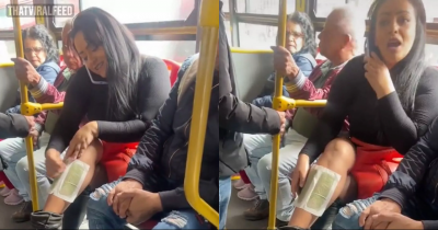 Woman Waxes Legs On Crowded Bus As Commuters Film Stomach-Turning Footage