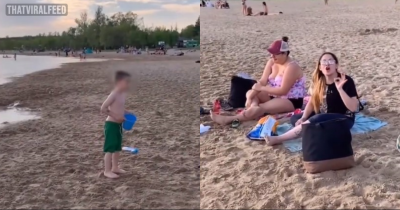 Mom Flips Out Over 13-Year-Old Girl Wearing A Bikini On The Beach In Front Of Her 4-Year-Old Son