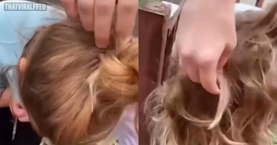Girl Was Complaining About Something Pulling On Her Hair So Her Father Investigates And Finds This