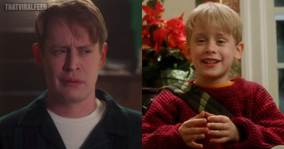 Macaulay Culkin Returns To Home Alone House As Kevin McCallister To Recreate Iconic Scenes