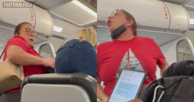 Woman Pulls Down Pants And Threatens To Urinate In Plane Aisle During Flight Meltdown