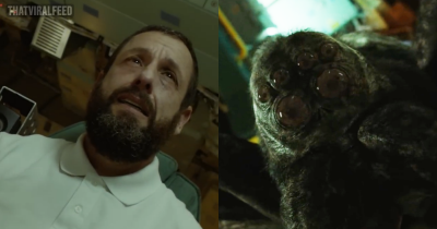 Adam Sandler Explores Space With A Giant Spider In New Netflix Movie 'Spaceman' Trailer