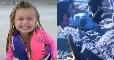 Seven-Year-Old Girl Tragically Dies After Being Buried Alive In Sand Hole She Was Digging At Beach