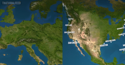 This Is How The Earth Would Look Like If All The Ice Melted
