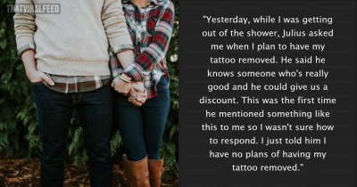 Man Demands His Fiancée Remove Tattoo Honoring Her Late Spouse And Son, Family Drama Unfolds