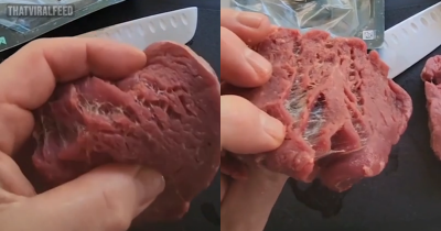 Man Outraged As He Claims To Have Found 'Meat Glue' In His Steak From Supermarket