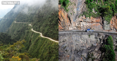 World's Most Dangerous Road Dubbed 'Death Road' Where Hundreds Of People Die Every Year