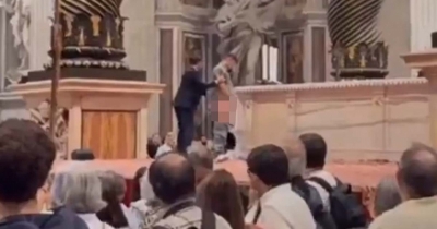 Man Caught 'Urinating' On Sacred Vatican Altar During Mass, Shocking Hundreds Of Worshippers